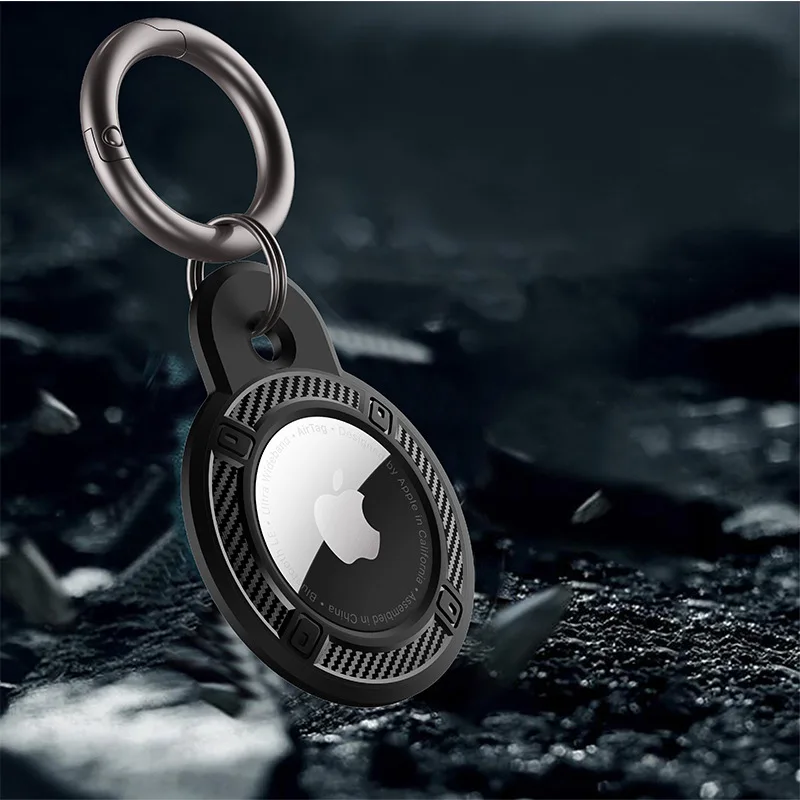 Новый чехол из углеродного волокна ТПУ с принтом для Apple AirTag