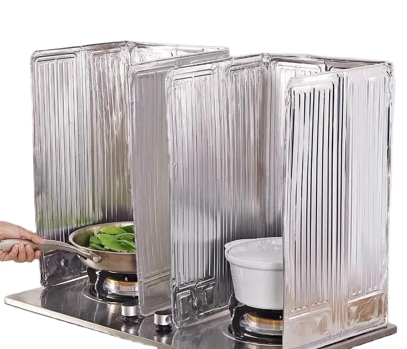 Hot sale Disposable Customized Kitchen Gas Stove aluminum foil oil baffle plate