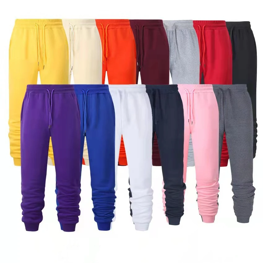 High quality sublimation blanks hoodie set thick fleece cotton 100% polyester Custom logo sweatpants and hoodies set for men