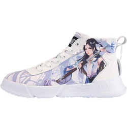 Fashion Custom Canvas Lace Up Man Ankle Men High Top Sock Shoes Stretch Men Casual Boots