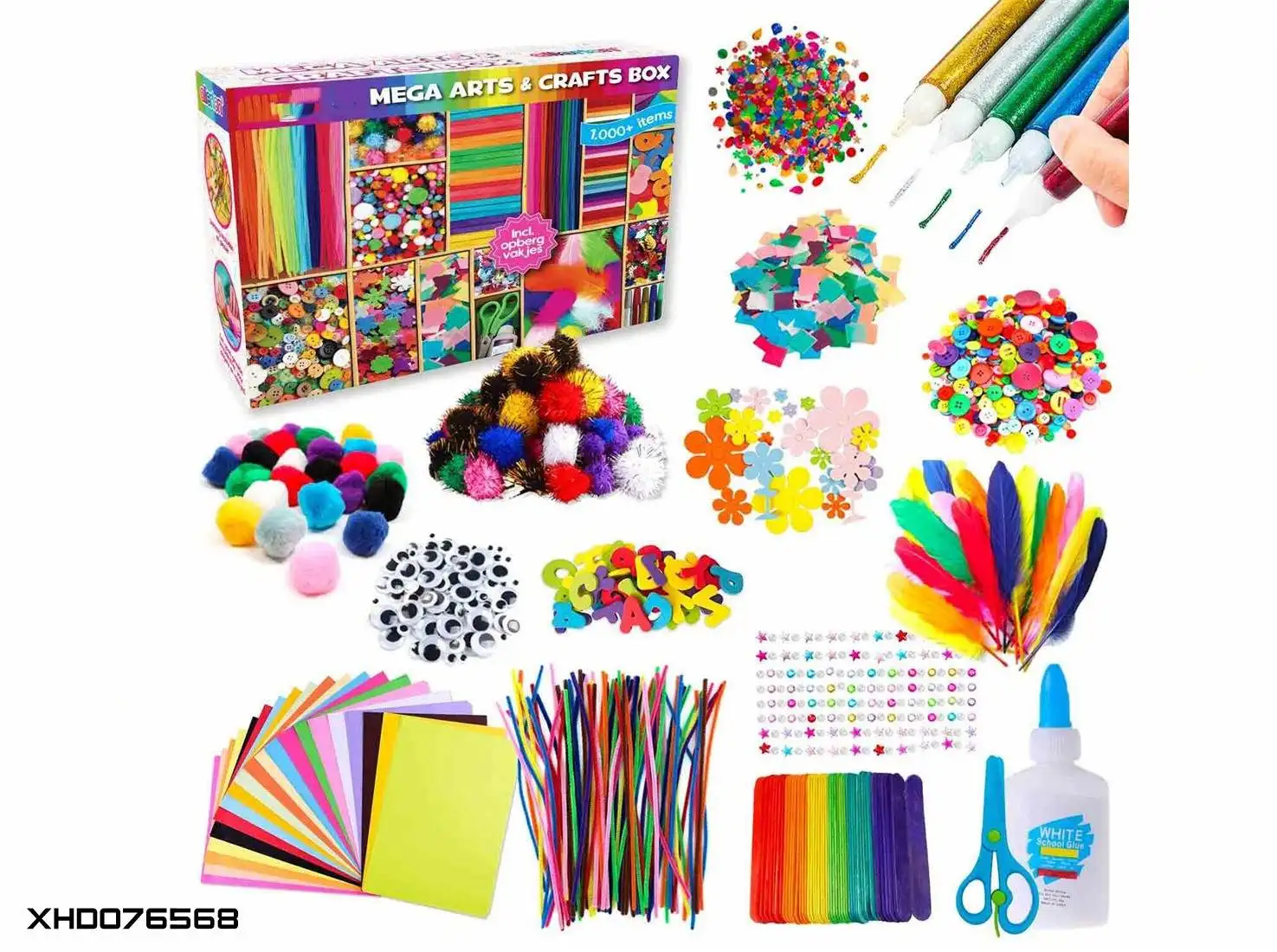 DIY assorted craft and art kit educational toys Montessori craft handmade set for kids Christmas gifts