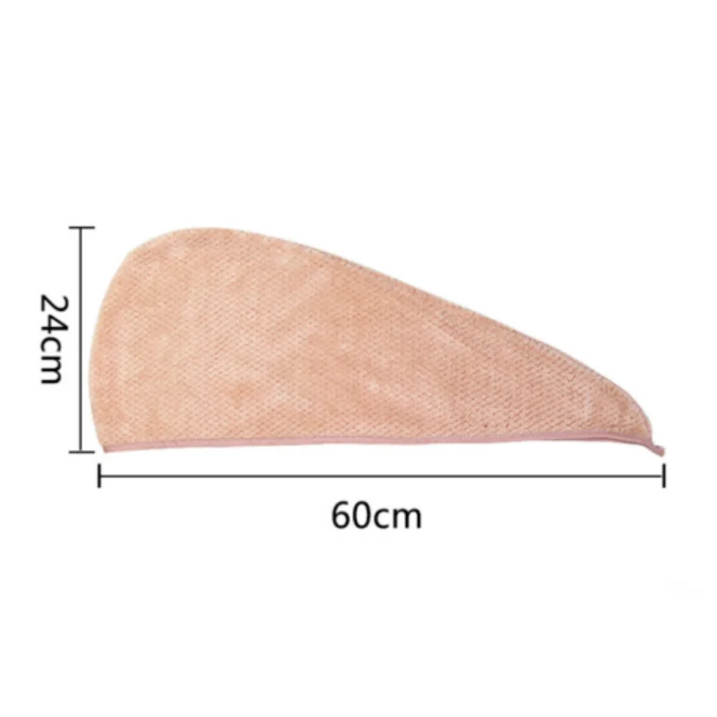 Wholesale Shower Cap Magic Microfiber Hair Quick Drying Dryer Towel Bath Wrap Cap Quick Hat Turban Dry  shower cap  hair bonnet