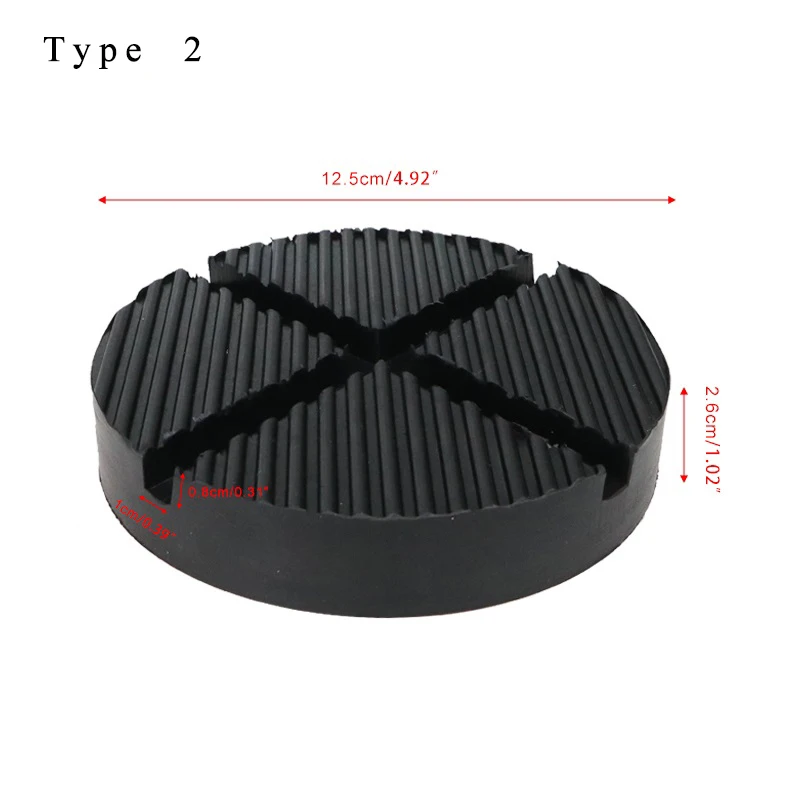 Universal car jacking pad natural rubber supports for car stands