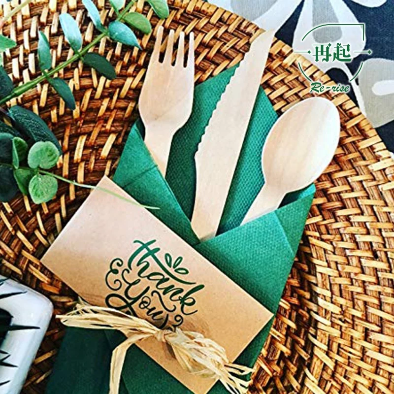 
All Kinds of Disposable Wooden Cutlery Wholesale Price, Eco-friendly and Biodegradable 