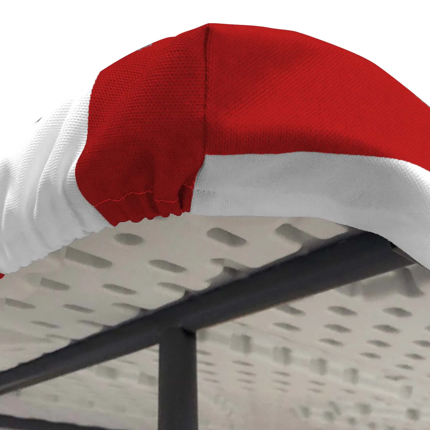 Outdoor Easy To Clean Washable Waterproof Stripe Custom Size Rectangle Table Cloth Polyester Fabric Tablecloths Table Cover