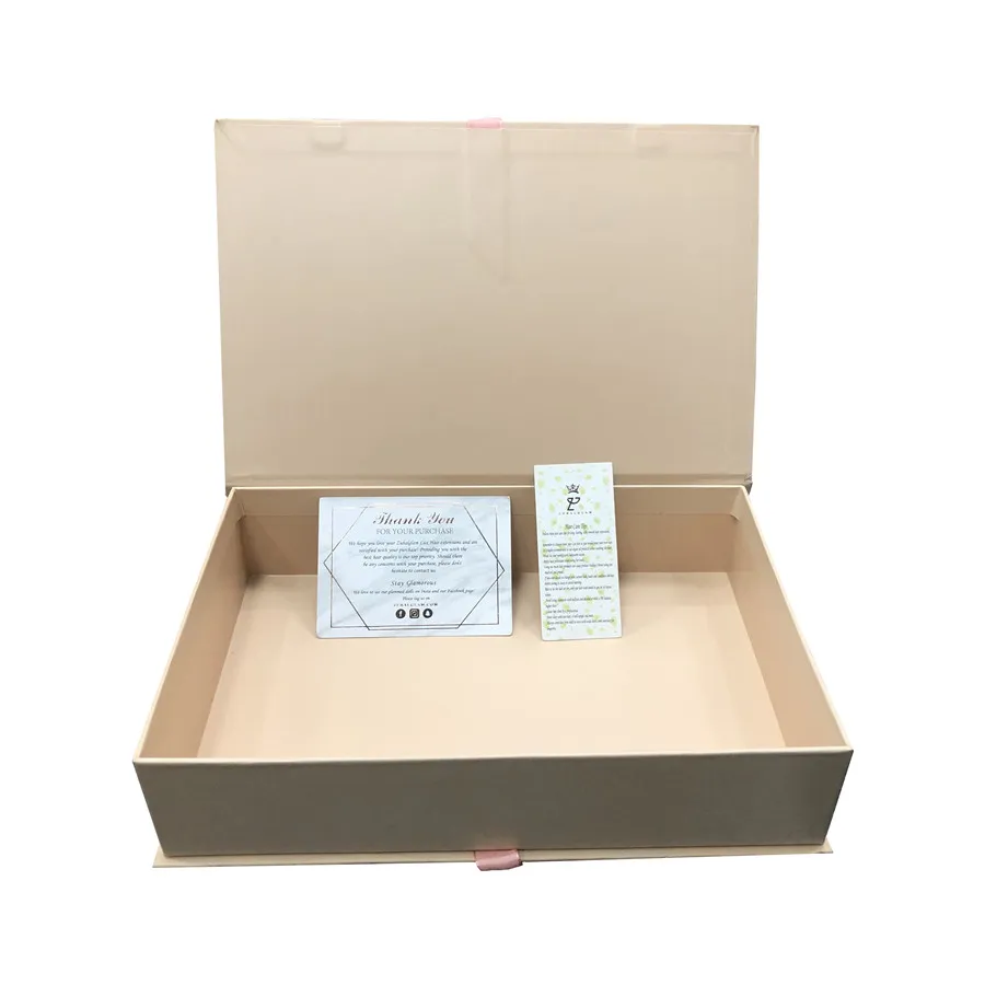 Wholesale Luxury Custom Eco Friendly Mystery Packaging shipping Surprise Gift Box with Satin Ribbon for Party Wedding Gift Wrap