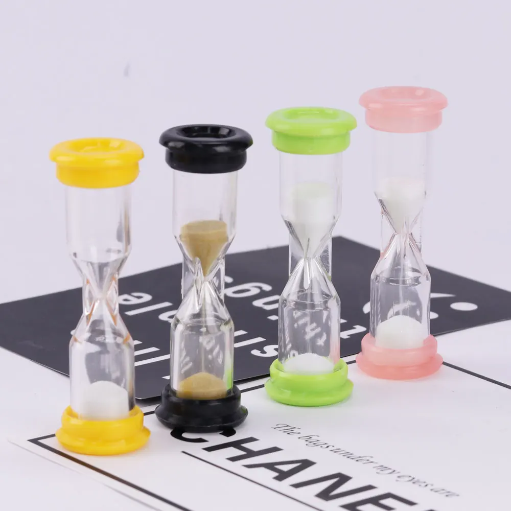 Wholesale customization 30 45 second plastic board game sand timer hourglass