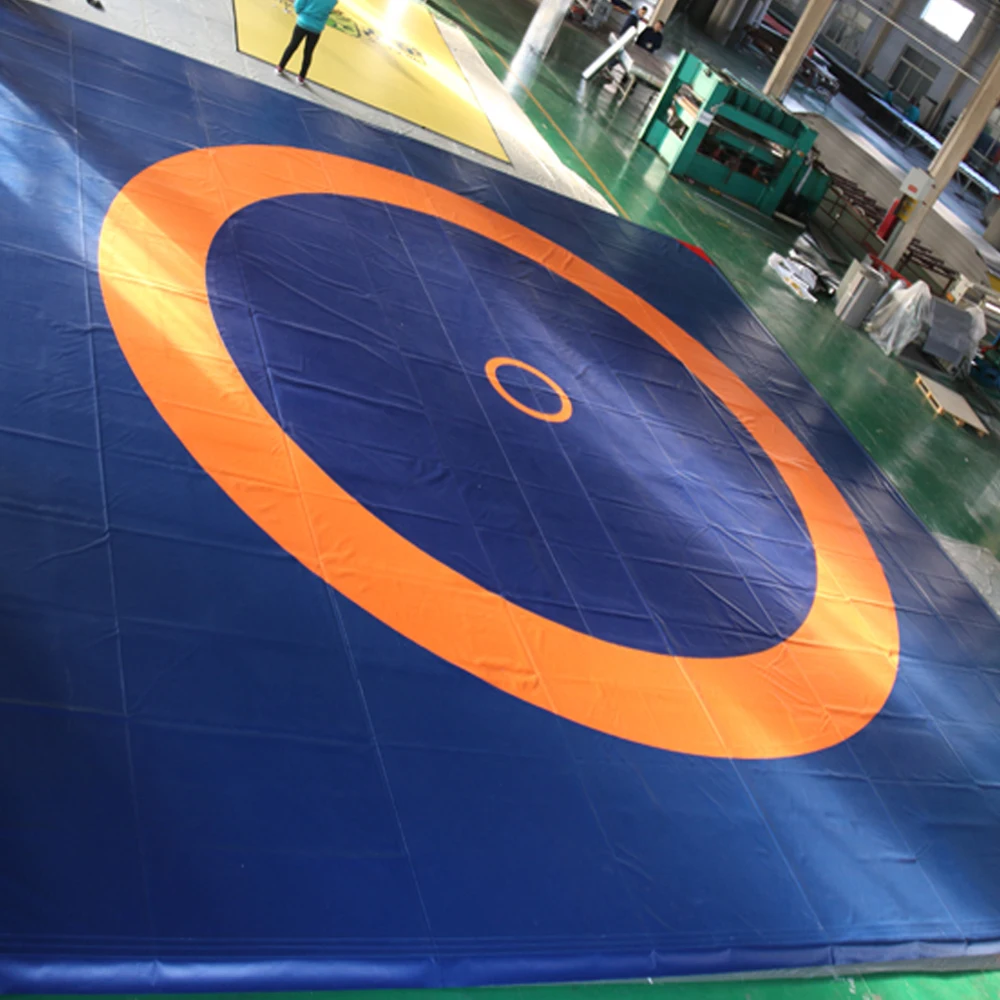 Cheap Price 120x120cm Blue Wrestling Mat Budo Tatami Eva Foam Mats Interlocking United Arab