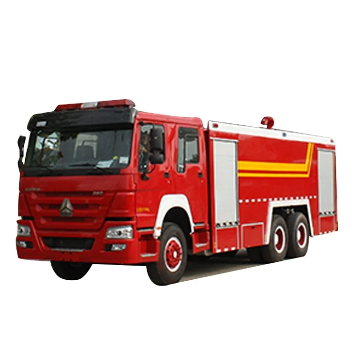 Good quality sinotruk howo 6x4 water foam high spraying fire truck 15000gallons