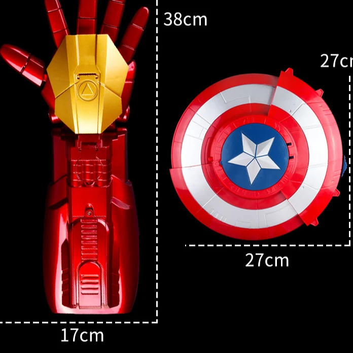 2022 New Kids Outdoor Game Parent-Child Interactive Cosplay Hero Captain Style America Water Bomb Blasting Toy Gel Gun