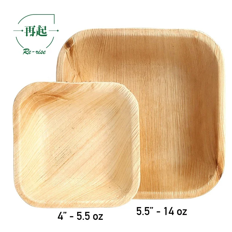 Eco-friendly Disposable Wooden Plate