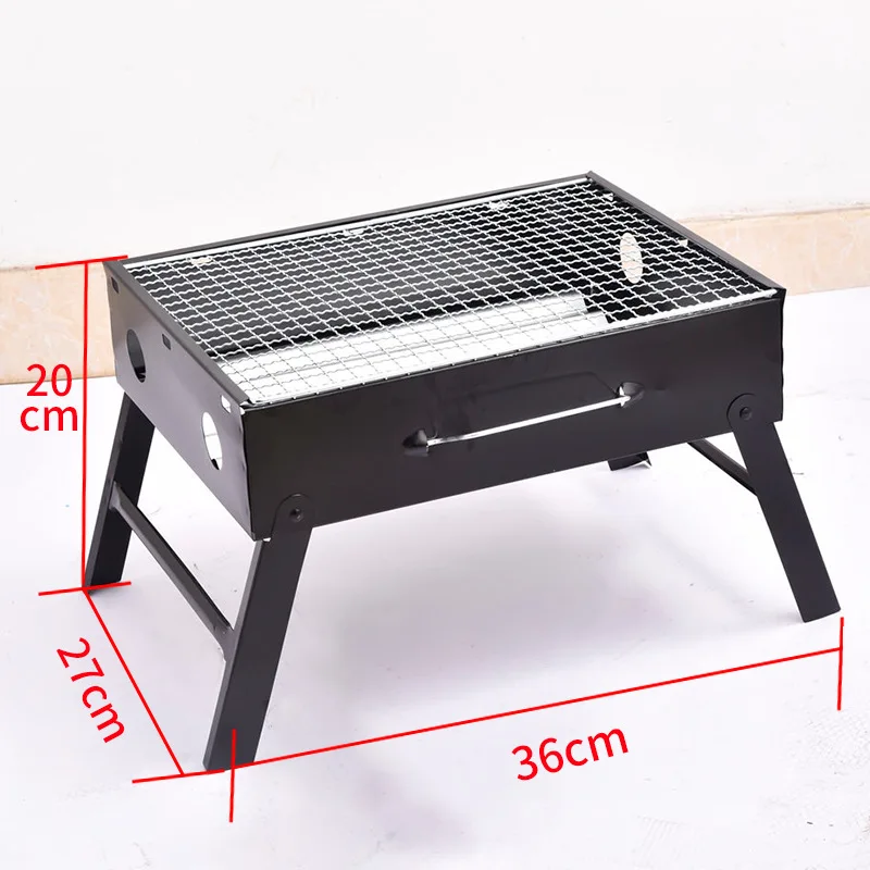 Outdoor Folding Portable Commercial Grill Household Charcoal BBQ Tools for Home Use