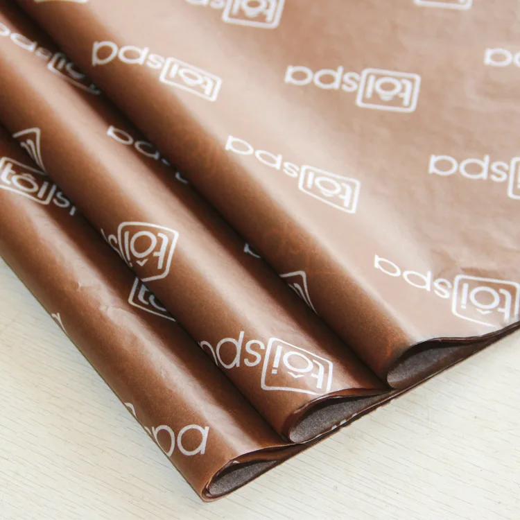 Custom Printed Logo Gift Wrapping Paper Clothing Packaging Tissue Paper
