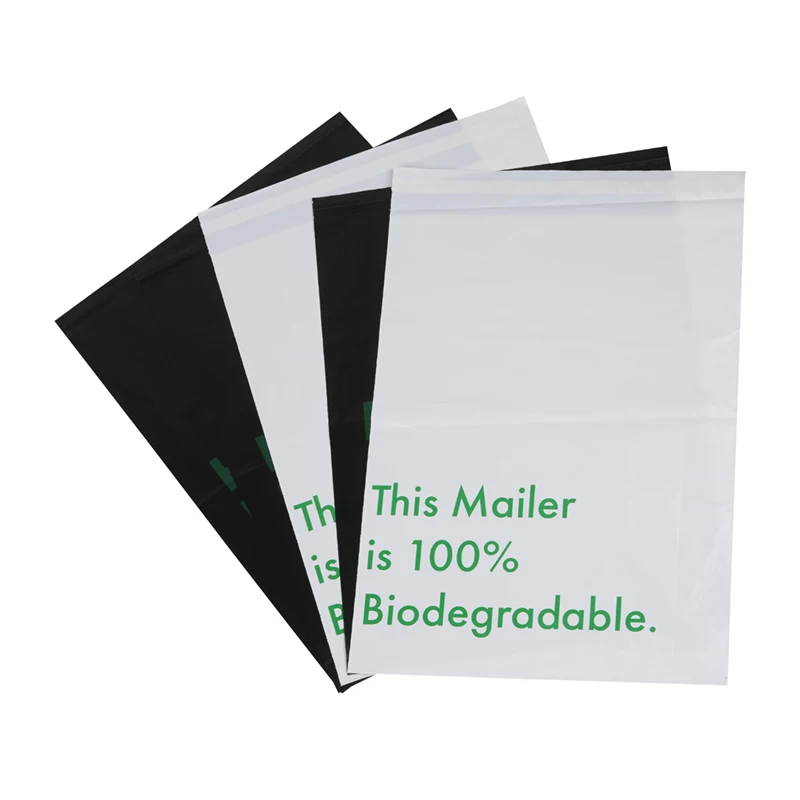 100% Biodegradable Mailer Shipping Bags Compostable Express Poly Bags With Tamper Proof Tape (Le0264)