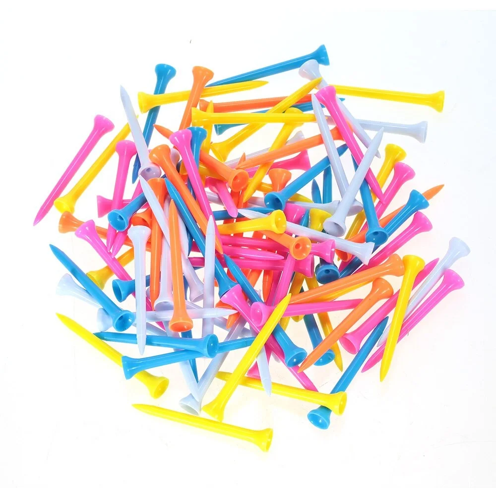 Wholesale Funny Golf Plastic Unique Special Custom Logo Durable Golf Tees