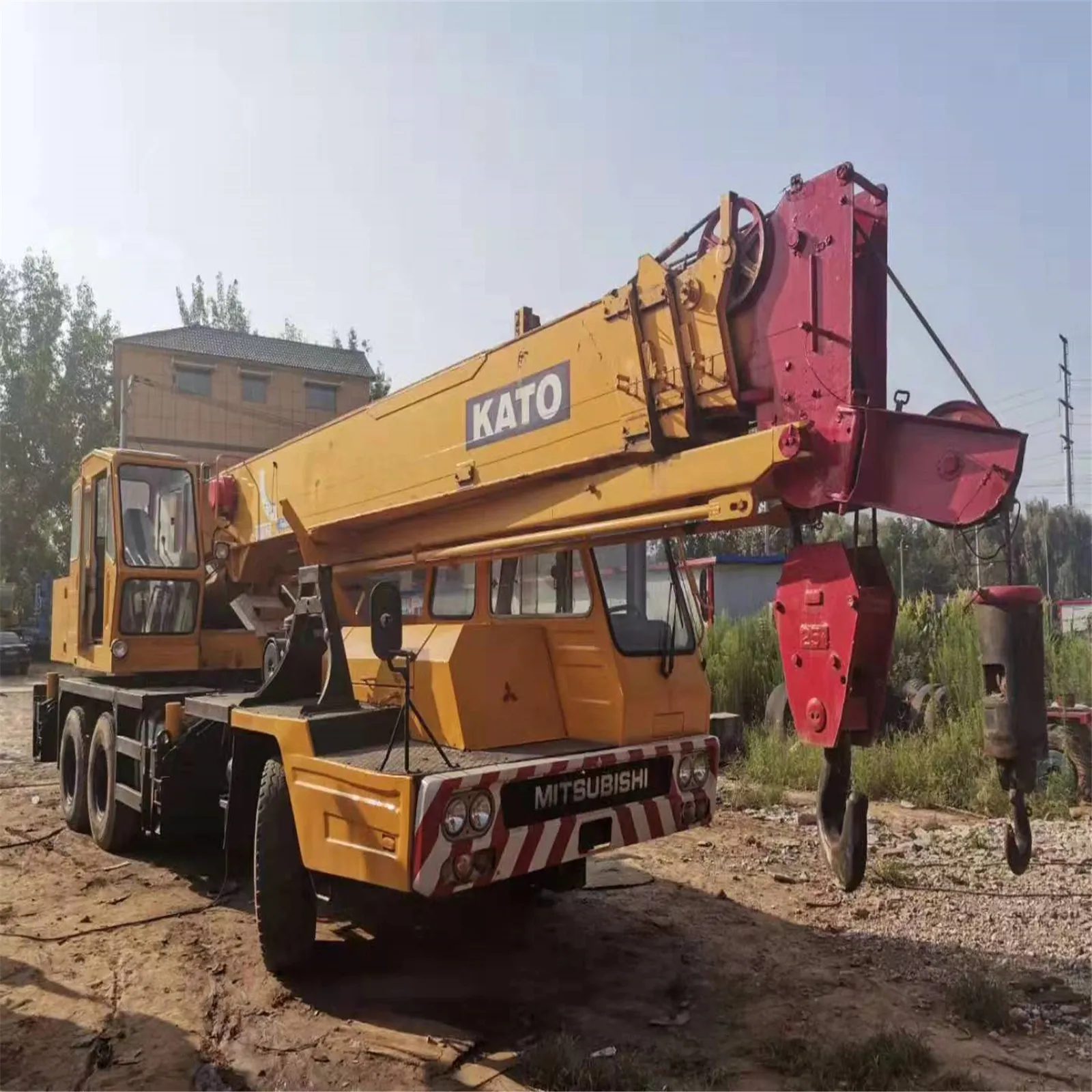 used Original Japan 25 tons nk-250 kato used truck mobile crane Construction machinery on hot sale