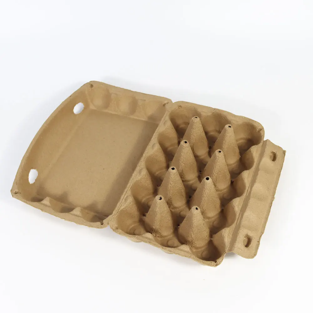 HOT SALE  Egg Carton for Farm Fresh Eggs, Recycled Paper Cardboard, Sturdy & Reusable