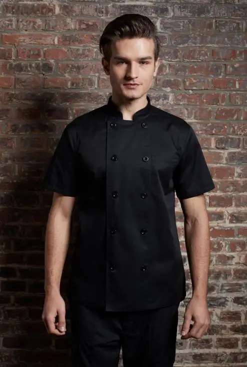 CHECKEDOUT Wholesale fashion kitchen staff work wear Uniformes chef wears professional coat and chef uniforms for restaurant