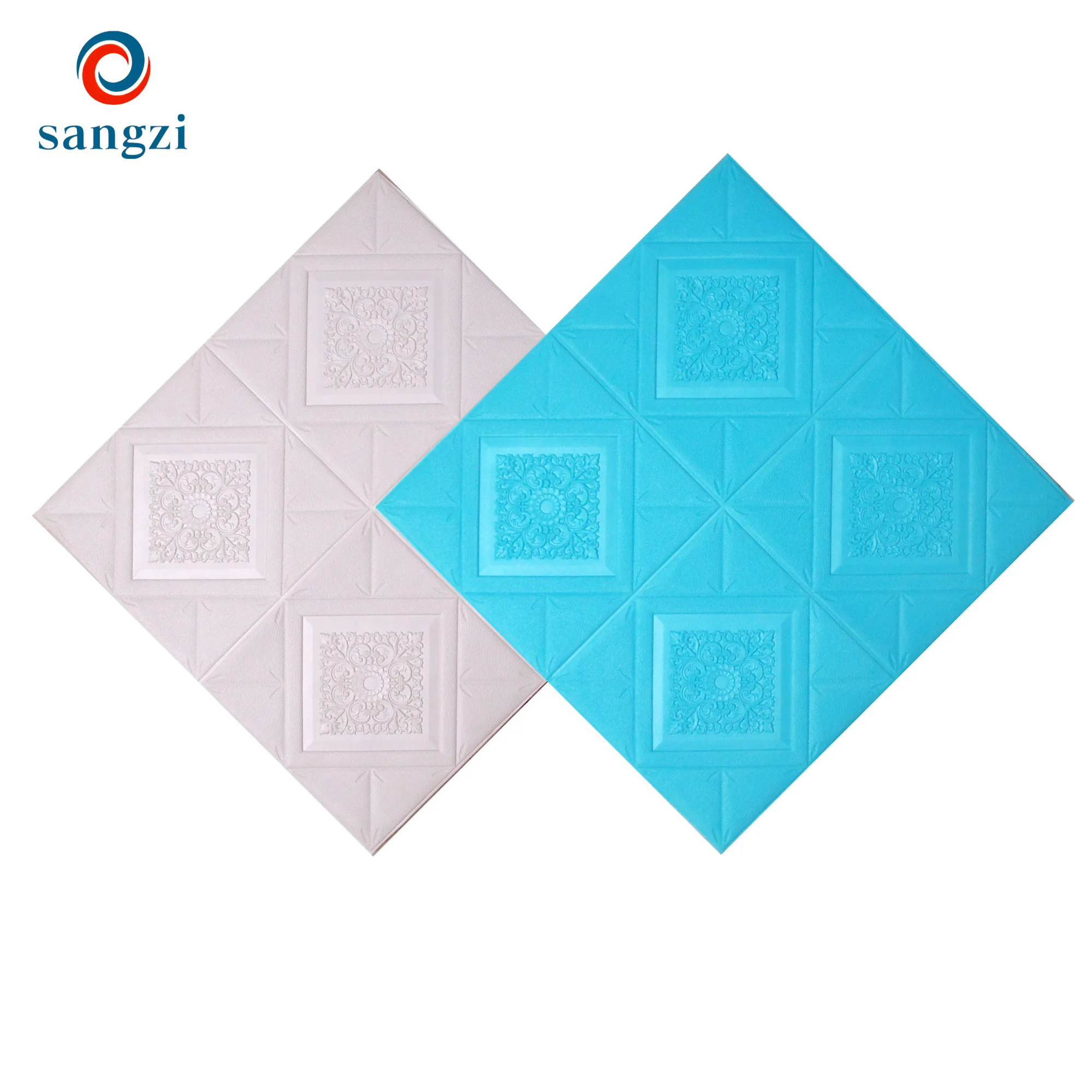 
ПВХ доска Xpe огнеупорная звукоизоляция 3D настенные наклейки тиснение 3D печать обои 