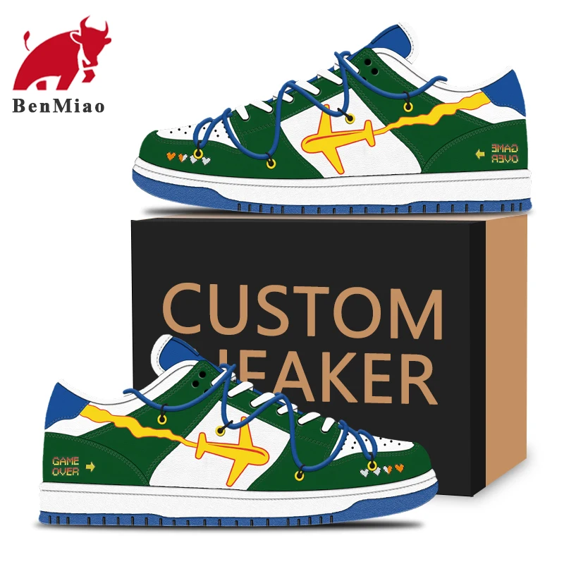 2023 Новая высококачественная обувь для отдыха на заказ, оптовая продажа, спортивная обувь, брендовая мужская обувь, кроссовки на заказ с логотипом