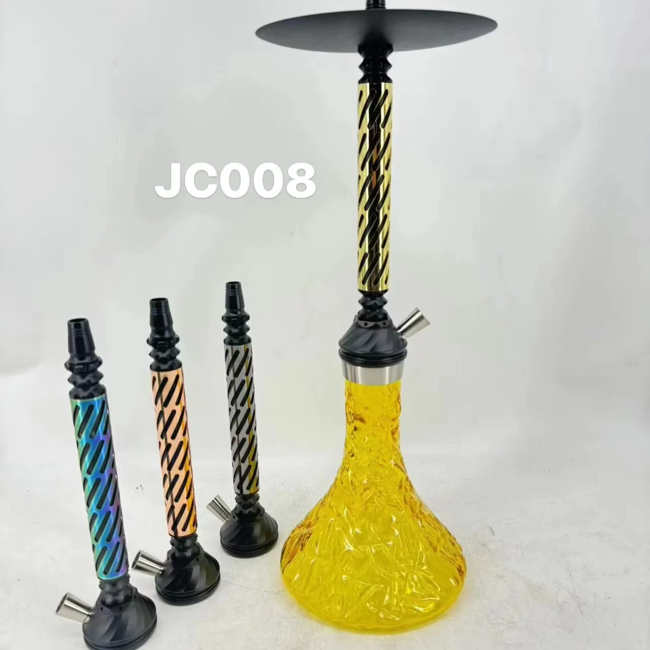 New Arrival Aluminum Hookah Shisha Medium Size Hooka High Grade Wholesale Tobacco For Shisha