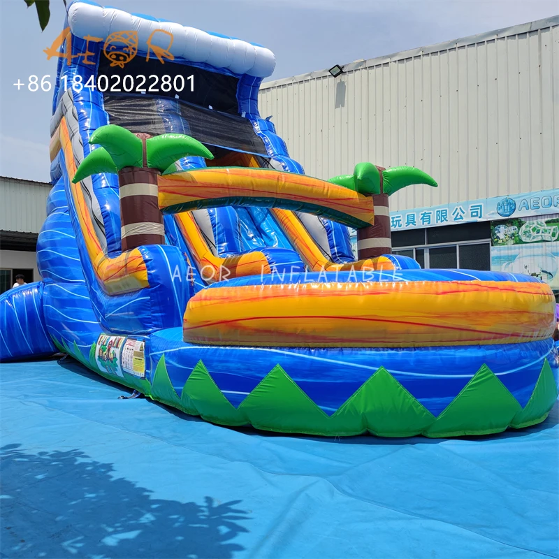 Portable large inflatable water slide adult water slide commercial used inflatable slide