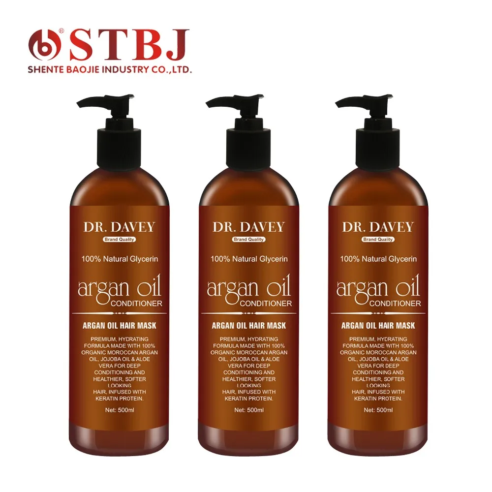 DR. DAVEY shampoo para calvos Brand Quality 100% Natural Glycerin argan oil shampoo