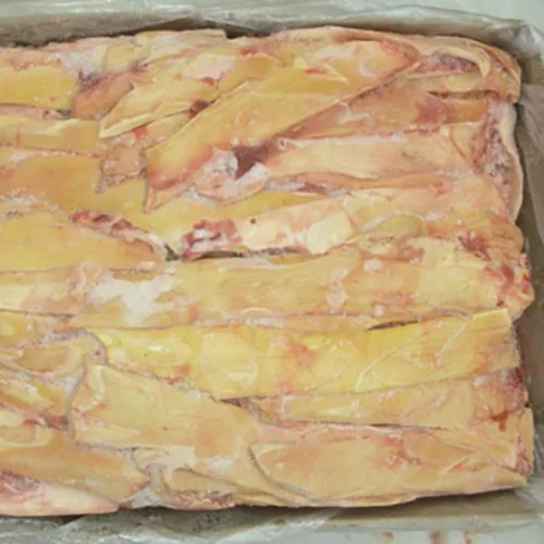 FROZEN BEEF NECK BAND TENDON BEEF MEAT ORIGIN MONTENEGRO