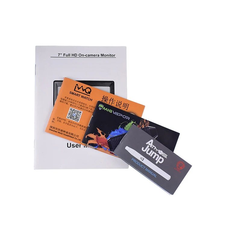 Custom offset printing 105gsm coated paper user instruction manual