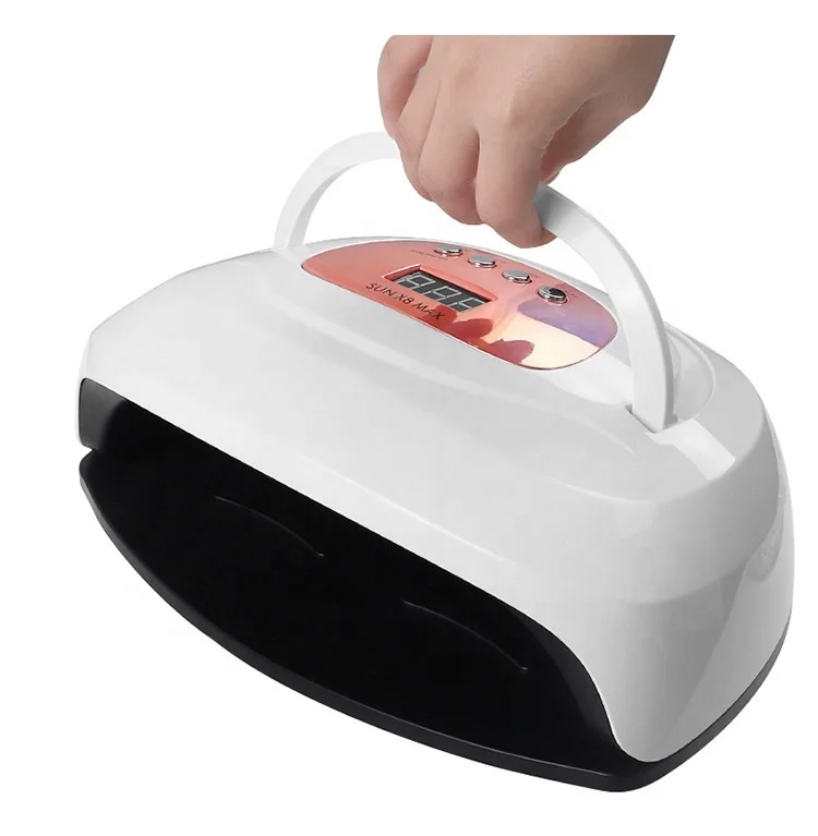 SUN X8 MAX Nail Lamp Portable UV Gel Nail Curing Lights 150 Watt LED Nail Lamp Dryer with Auto Sensor For Hand And Feet Manicure