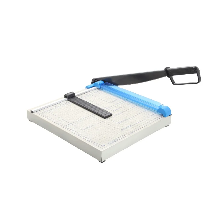 Professional manufacturer High Quality A4 desktop office school guillotine iron material paper cutter trimmer