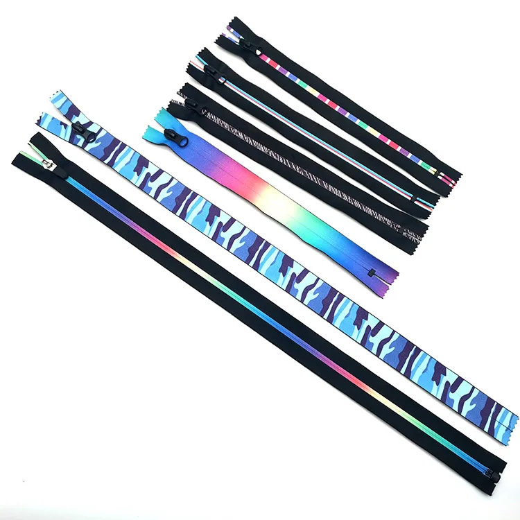 YYX airtight nylon waterproof tpu watertight printed water proof zipper zip lock tape