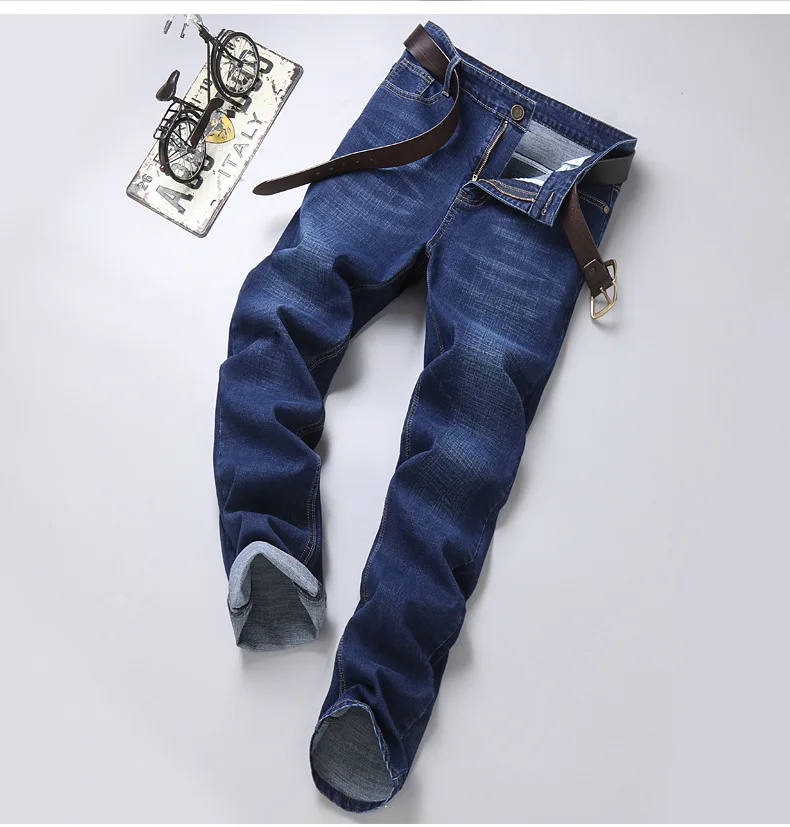 2022 hot sale wholesale custom stylish Blue baggy denim pantalones pant men jeans