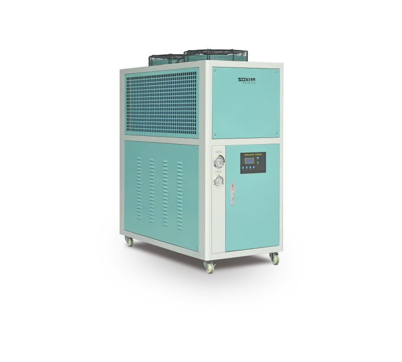 Air-cooled industrial scroll water chiller for mold injection machine