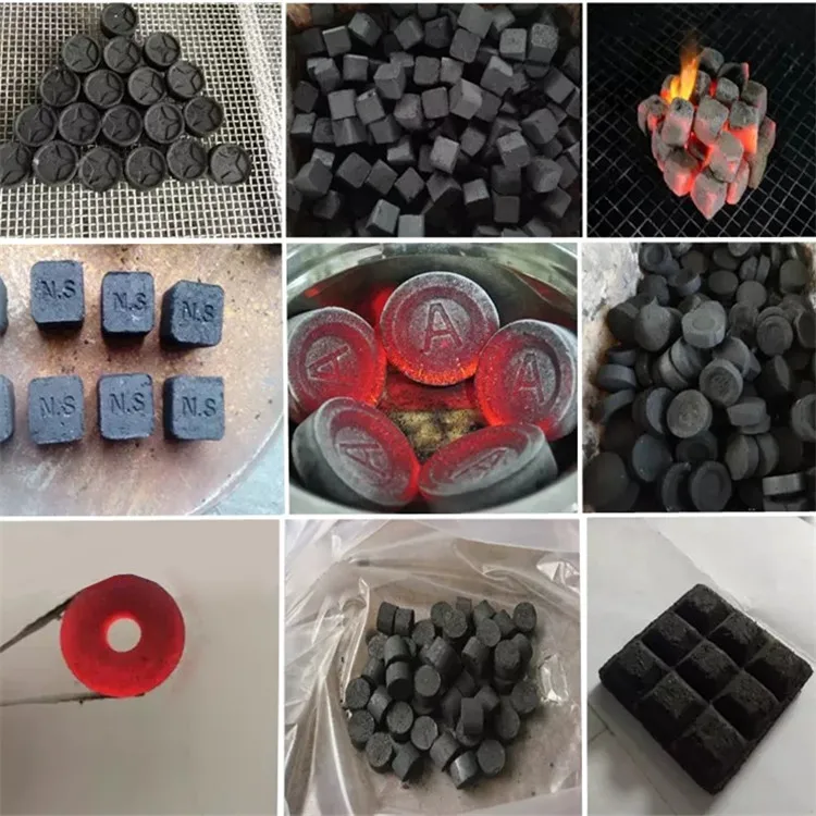 Cube hookah charcoal briquetting equipment hookah charcoal making machine