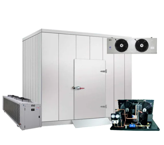 Air-cooled condenser for cold room