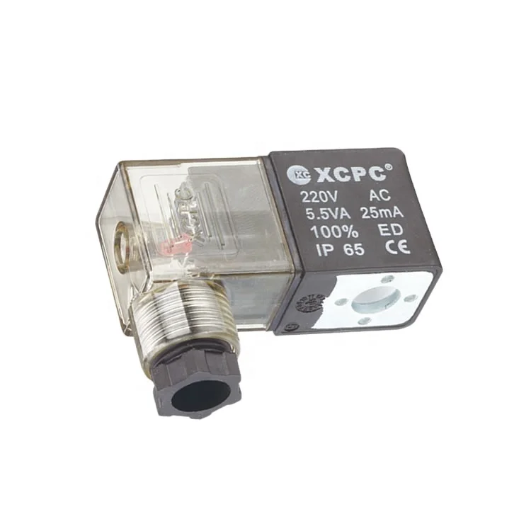 
5/3 Way DC12V AC24V Double Control Pneumatic Solenoid Valve Coil 