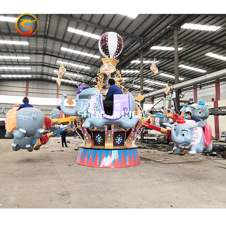 Popular Flying Elephant Ride Children Swing Ride Self-control Airplane Rides for Sale
