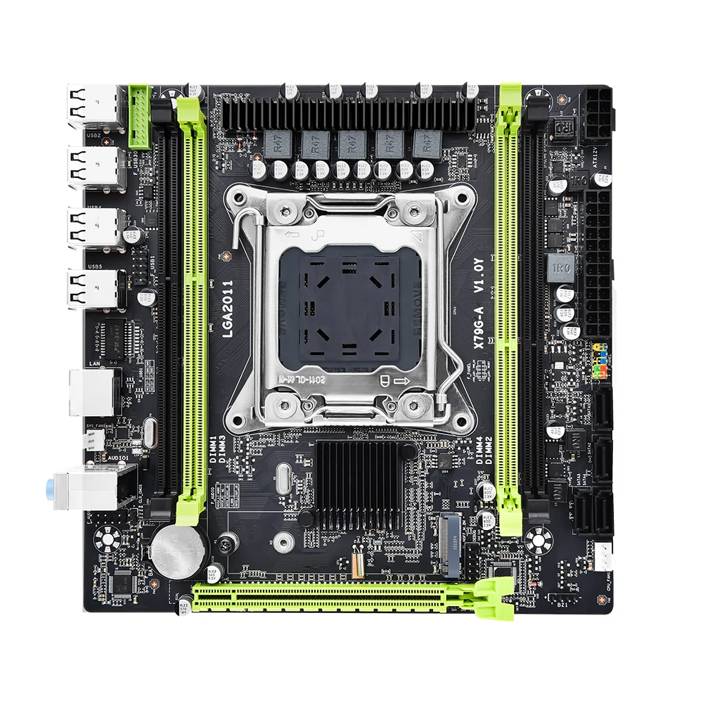 Оптовая продажа X79 Lga 2011 X79G-A игровой материнской платы настольный компьютер Pc материнская плата