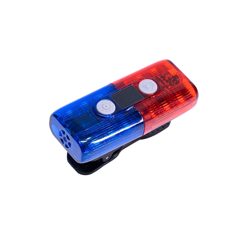 mini size rechargeable whistle function led warning light for duty