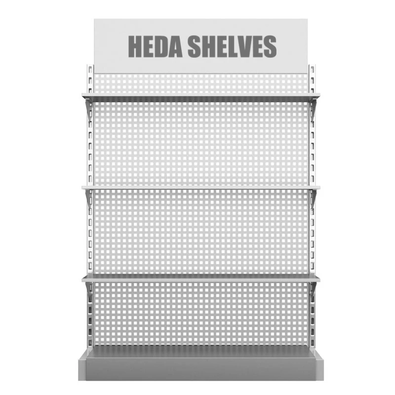 Customization Gondola Shelving For Retail Store Shelves in Supermarket Gondola Shelf Systems Solution
