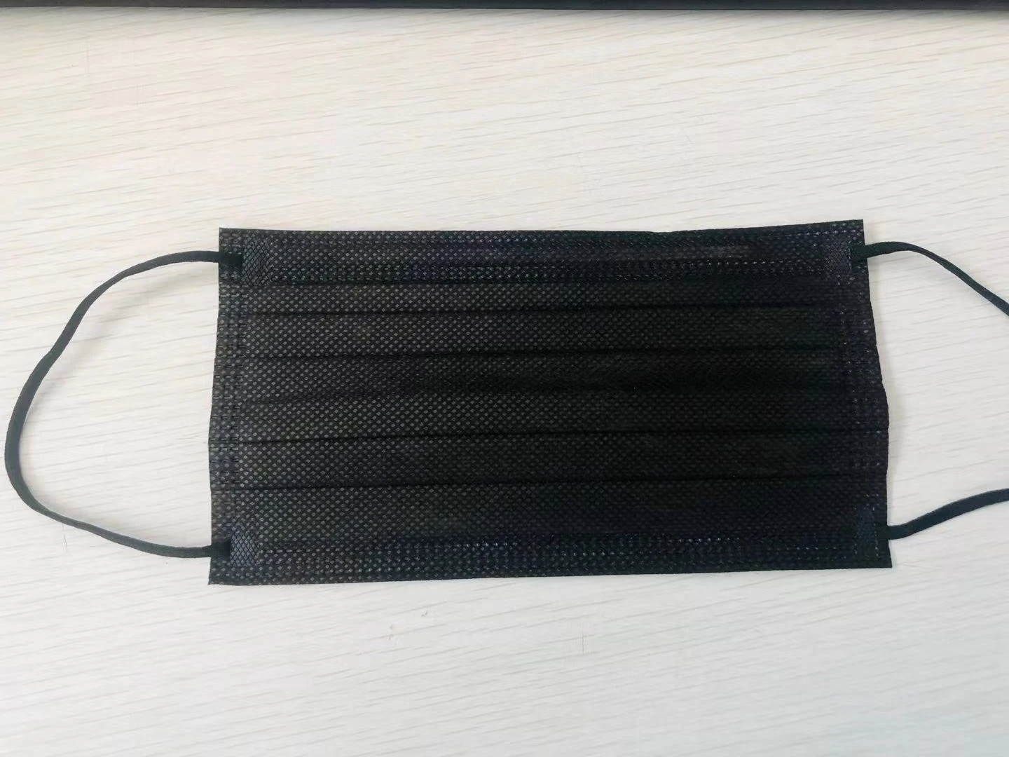 Most Popular Black 4 layer Full  face mask Custom Logo Disposable 50 pcs Black Face Masks