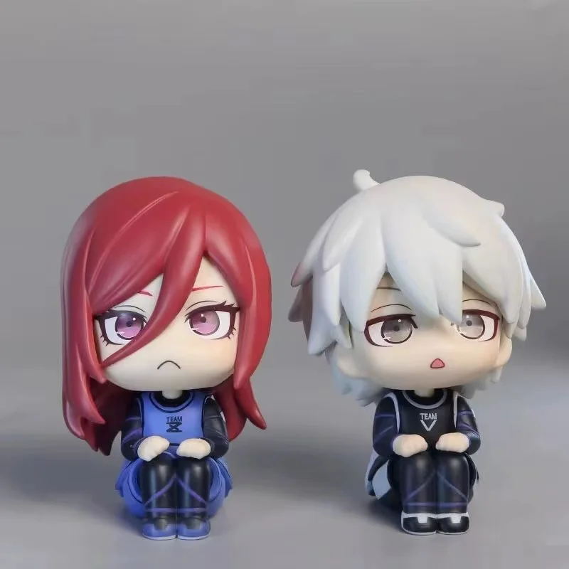 Spot Custom Model Toy Collection Gift 10cm PVC Chigiri Hyoma Nagi Isagi Yoichi Blue Lock Anime Figure