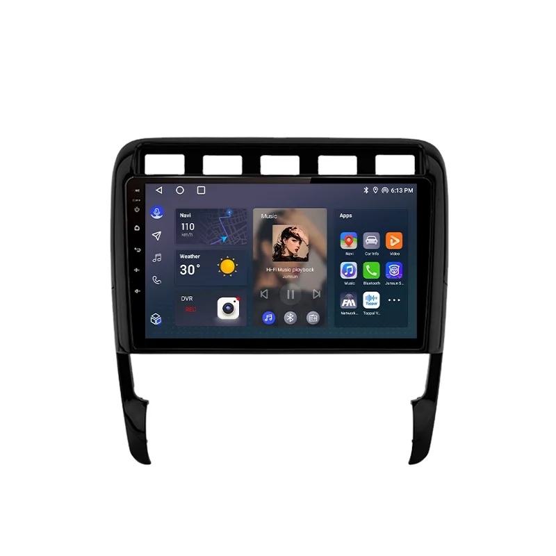 Junsun V1 RU Stock Wireless CarPlay for Porsche Cayenne 1 9PA 2002-2010 Android Auto GPS Navigation Car Radio Multimedia
