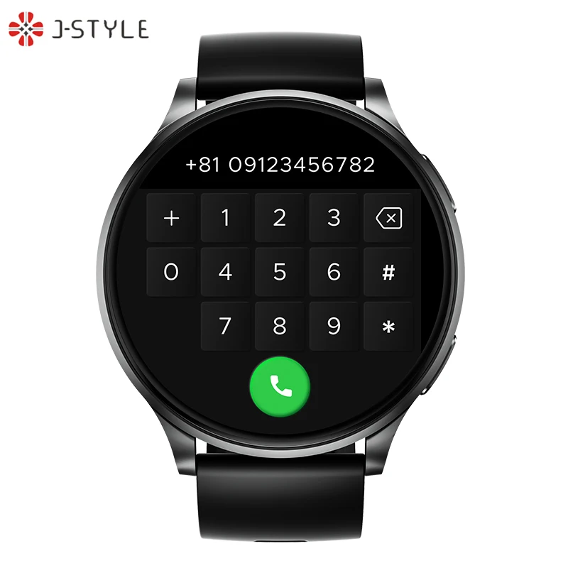Sport Cheap Touch Screen Smart Watch Manufacturer For Men Mobile Phone Bt Call Answer Circle Round Shape Dial Amoled 2024 2305A