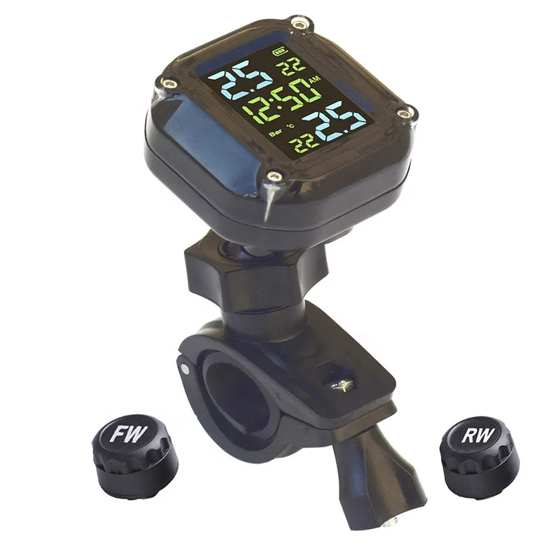 
External sensors tire pressure monitoring system motorcycle TPMS 