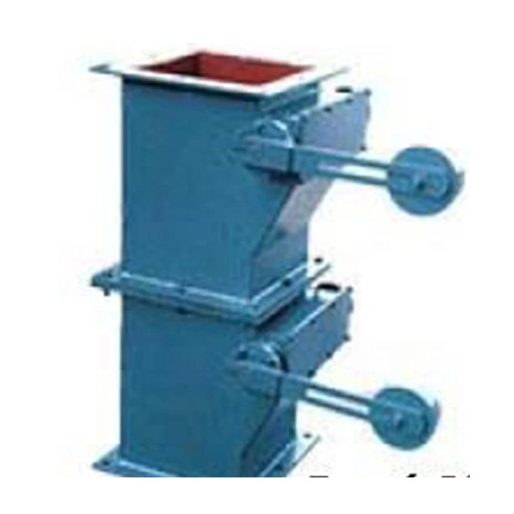 Silo discharging cement flap  rotary valve airlock