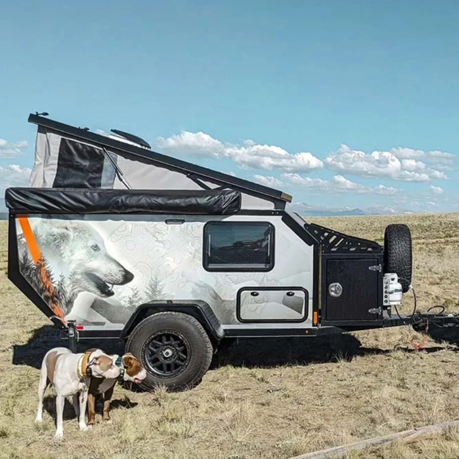 2024 Hot Sale Travel Trailer RV Camper Motorhome Cheep Used For 2 People