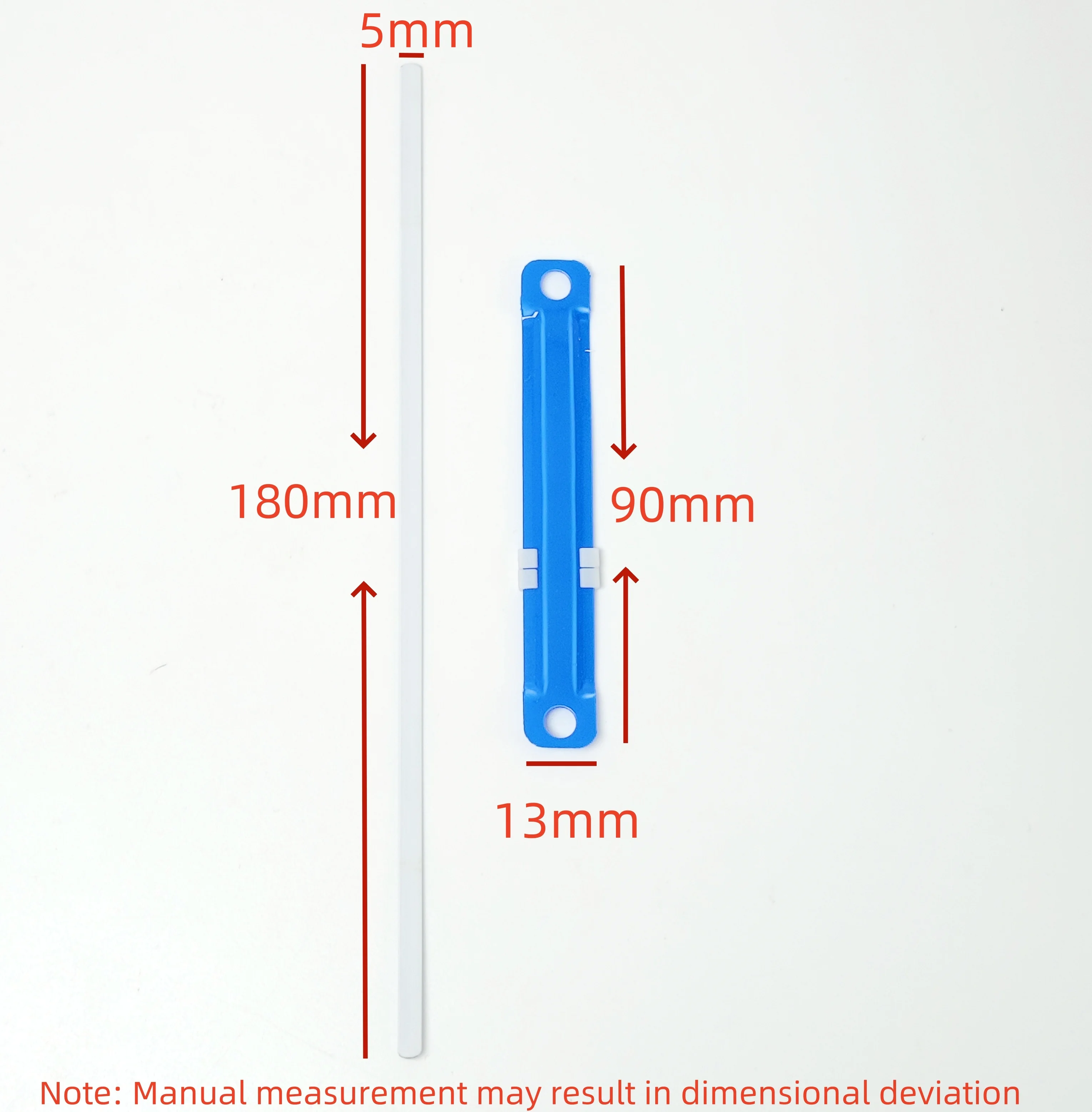 1Set/50pcs Plastic clip File Fastener 2 Hole Binder Clip Paper Fasteners 5 Colors Loose Leaf Binding Clip 8cm