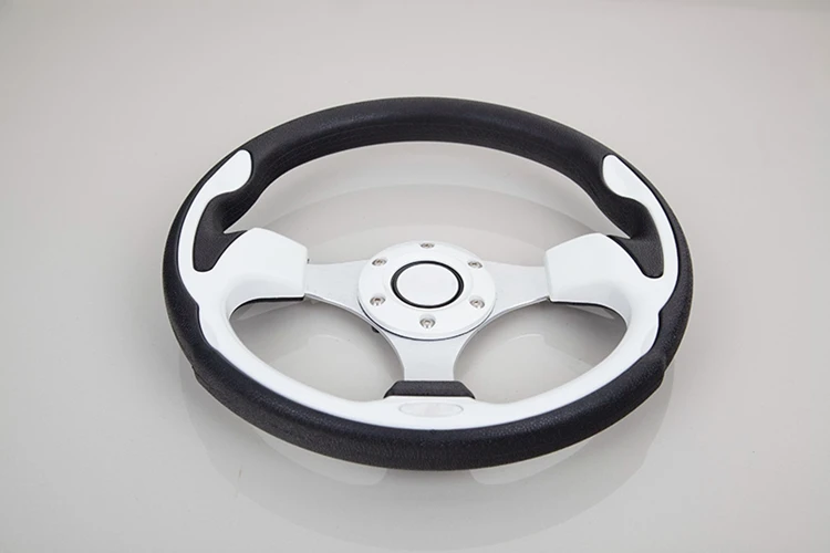 TRAPLY 350mm QC-5156 custom PU PVC Leather Universal Steering Wheel Racing